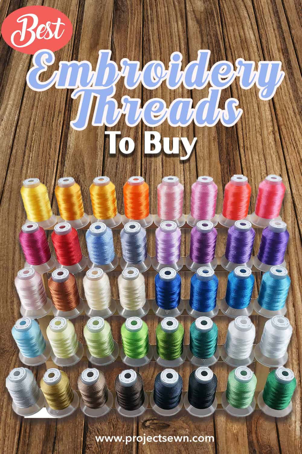 Best Embroidery Threads